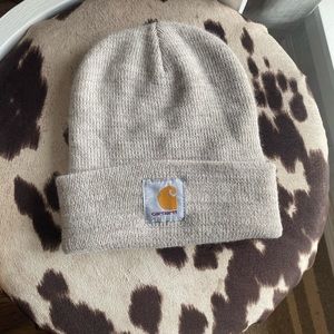 Cream Carhartt Beanie